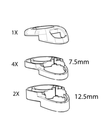 Kit entretoise jeu de direction Cannondale System Six - K28009
