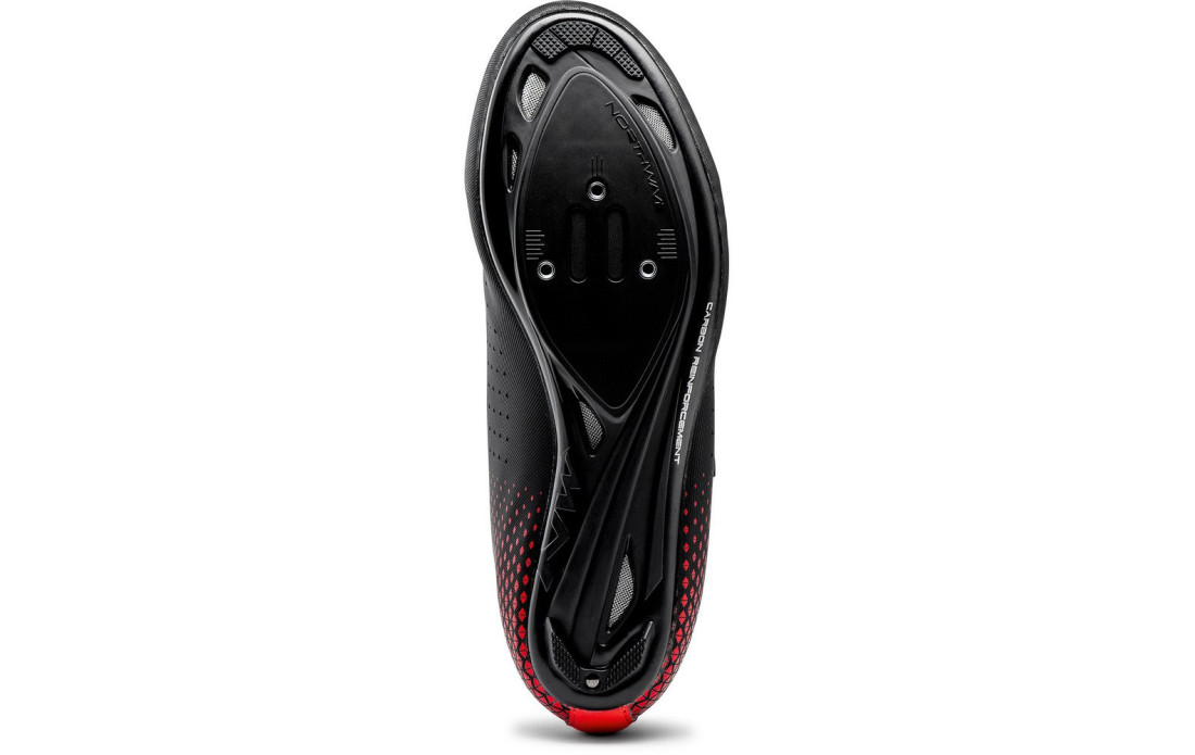 Chaussures vélo de Route Northwave Core 2 Noir/Rouge - 2021