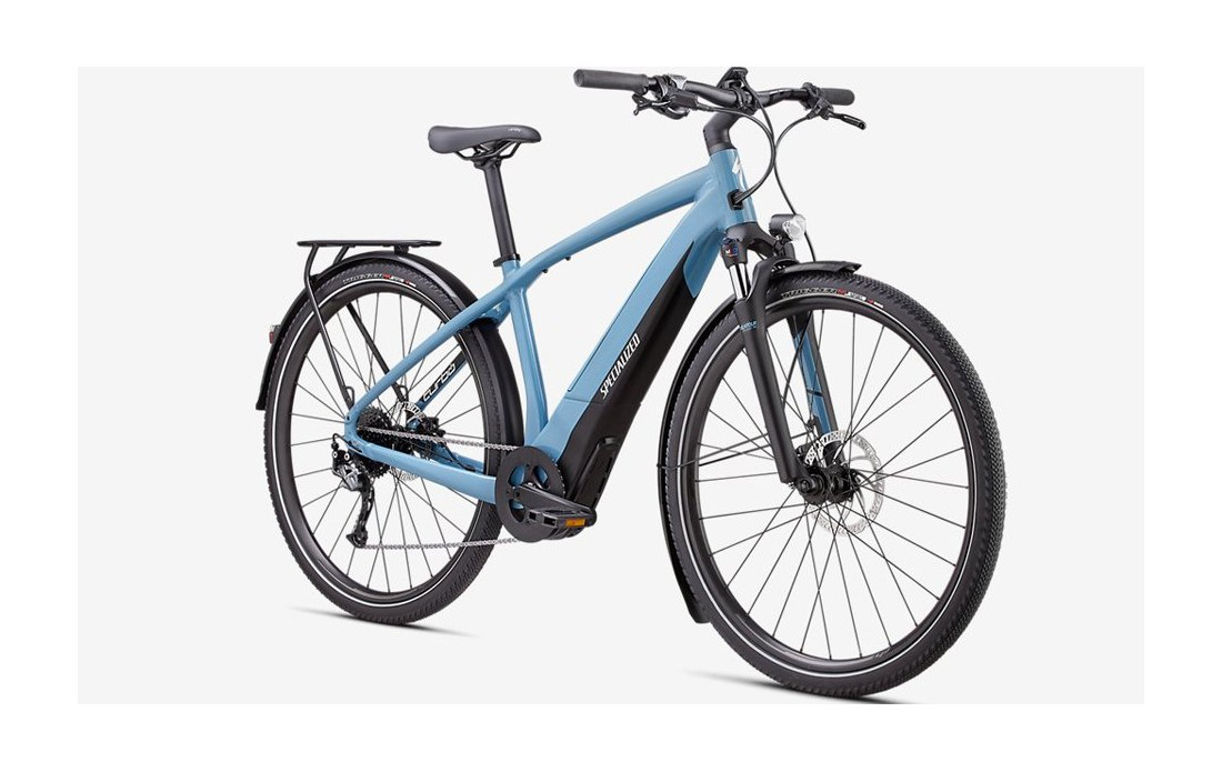 Vélo de ville électrique Specialized Vado 3.0 460Wh Bleu ciel - 2020