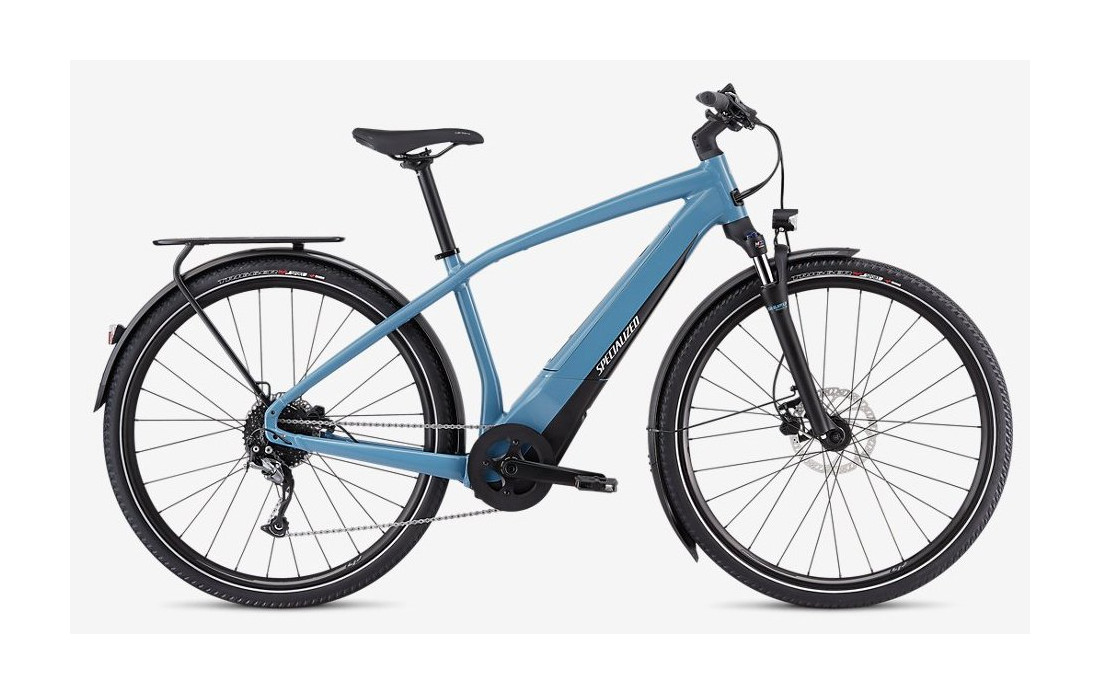 Vélo de ville électrique Specialized Vado 3.0 460Wh Bleu ciel - 2020