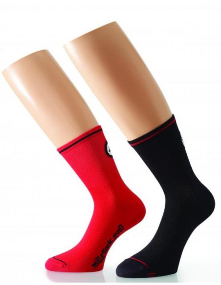 Chaussettes été Assos MilleSock Evo07 - 2 paires