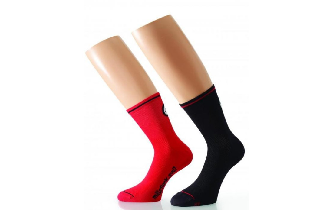 Chaussettes été Assos MilleSock Evo07 - 2 paires