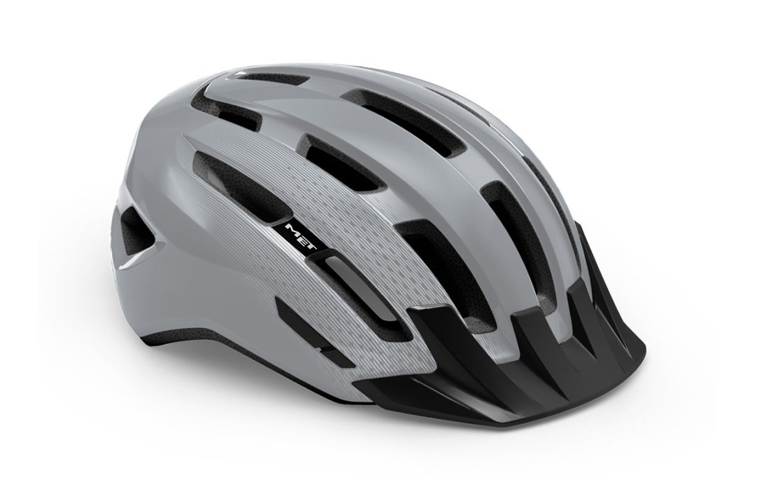 Casque Urbain Downtown Gris brillant - 2021