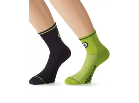 Chaussettes été Assos MilleSock Evo07 - 2 paires
