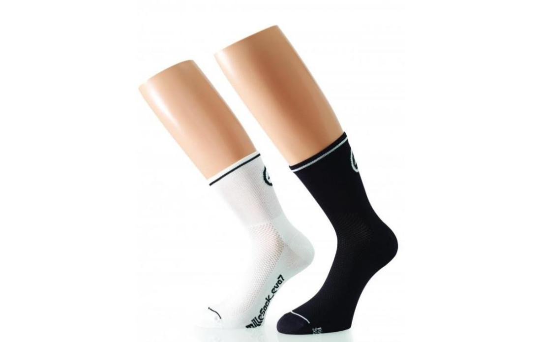 Chaussettes été Assos MilleSock Evo07 - 2 paires