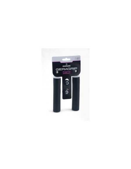Poignée VTT Momum Grip Silicone Shaggy Noir