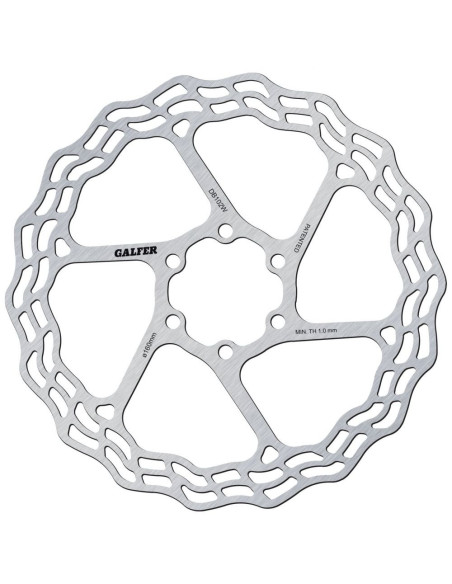 Disque de frein vélo de route Galfer Wave 160mm - 6 Trous