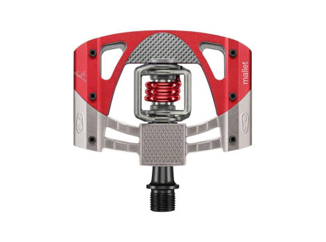 Pédales Crankbrothers Mallet 3 Gris/Rouge