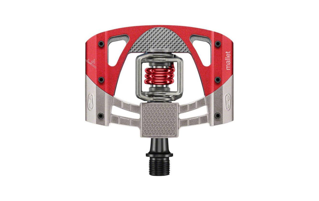Pédales Crankbrothers Mallet 3 Gris/Rouge