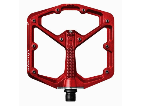 Pédales plates Crankbrothers Stamp 7 - Large - Rouge