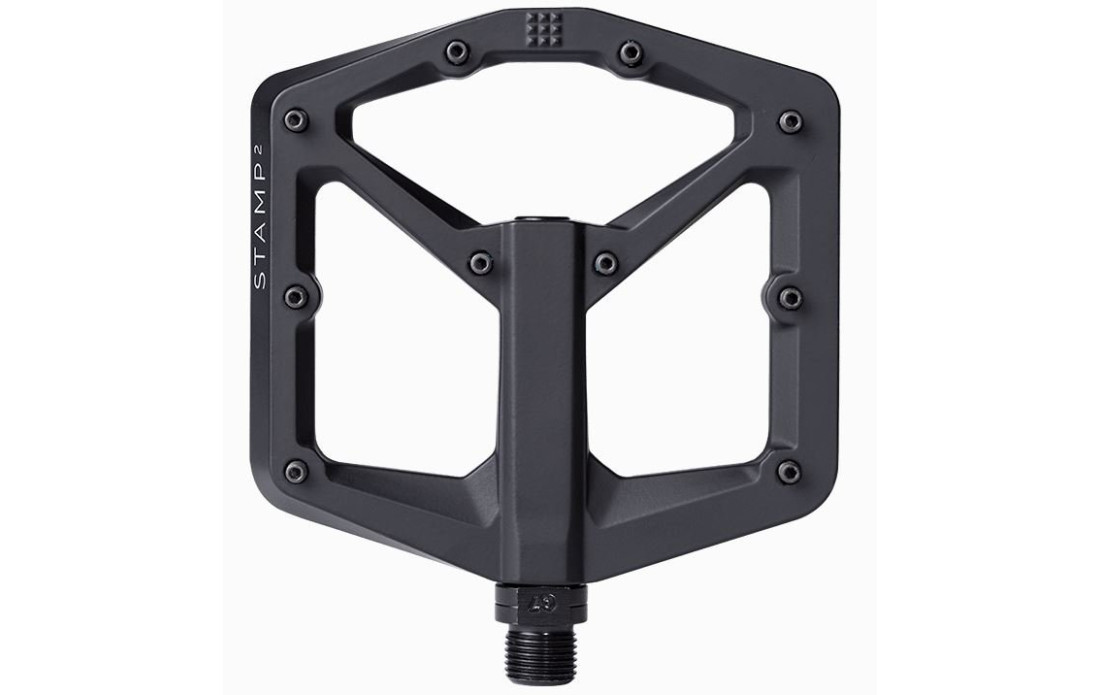 Pédales plates Crankbrothers Stamp 2 - Large - Noir