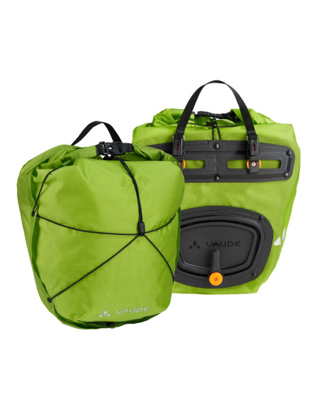 Paire de sacoche roue avant Vaude Aqua Front Light Vert