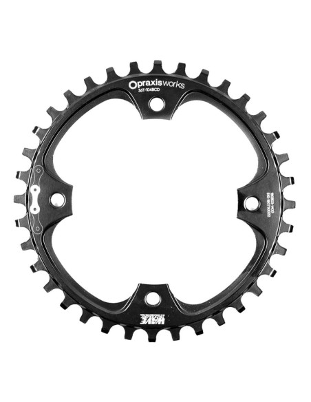 Plateau VTT Praxis 32 dents 104BCD WAVE Acier - 2021