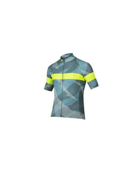 Maillot manches courtes Endura Canimal Edition Limitée Vert Mousse - 2021