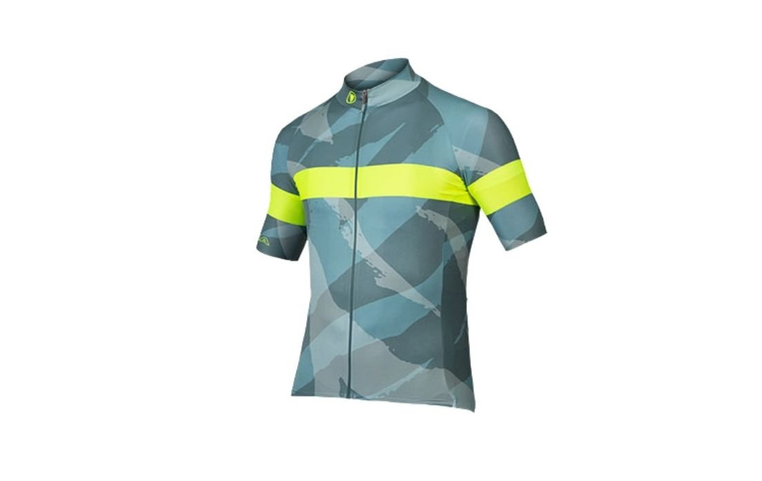 Maillot manches courtes Endura Canimal Edition Limitée Vert Mousse - 2021