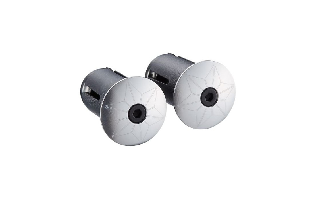 Bouchons de cintre Star Plugs Anodized Argent - 2021