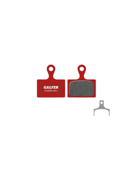 Plaquettes de frein Galfer Rouge Advanced - Compatible Shimano ULTEGRA, Dura-Ace, XTR, 105, Tiagra, GRX.