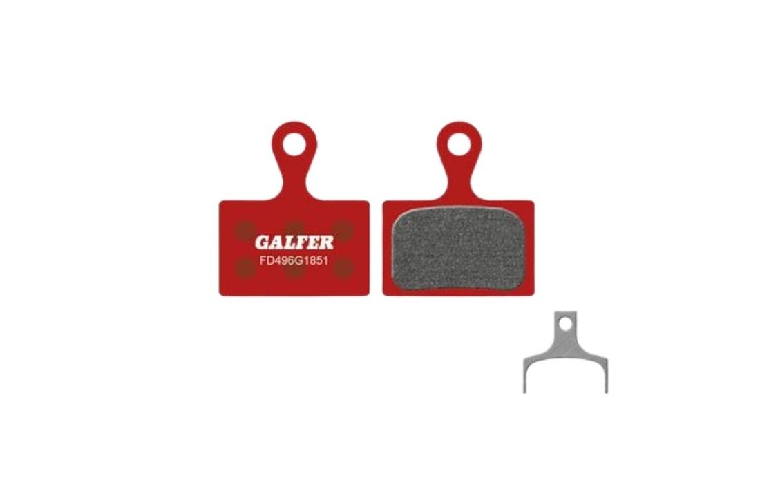 Plaquettes de frein Galfer Rouge Advanced - Compatible Shimano ULTEGRA, Dura-Ace, XTR, 105, Tiagra, GRX.