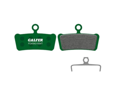 Plaquettes de frein Galfer PRO Vert - Compatible AVID X0 Trail, Elixir 7 et 9 Trail/SRAM Guide R, RS, RSC, Ultimate et G2