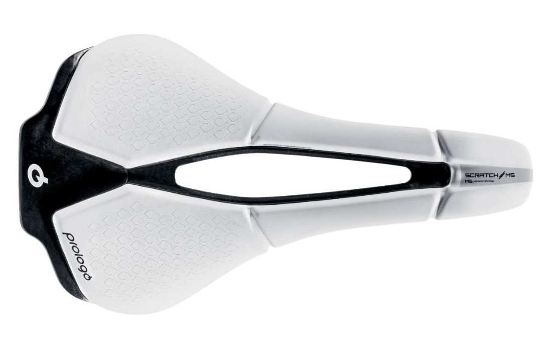 Selle vélo Prologo Scratch M5 PAS NACK Blanc - 2021