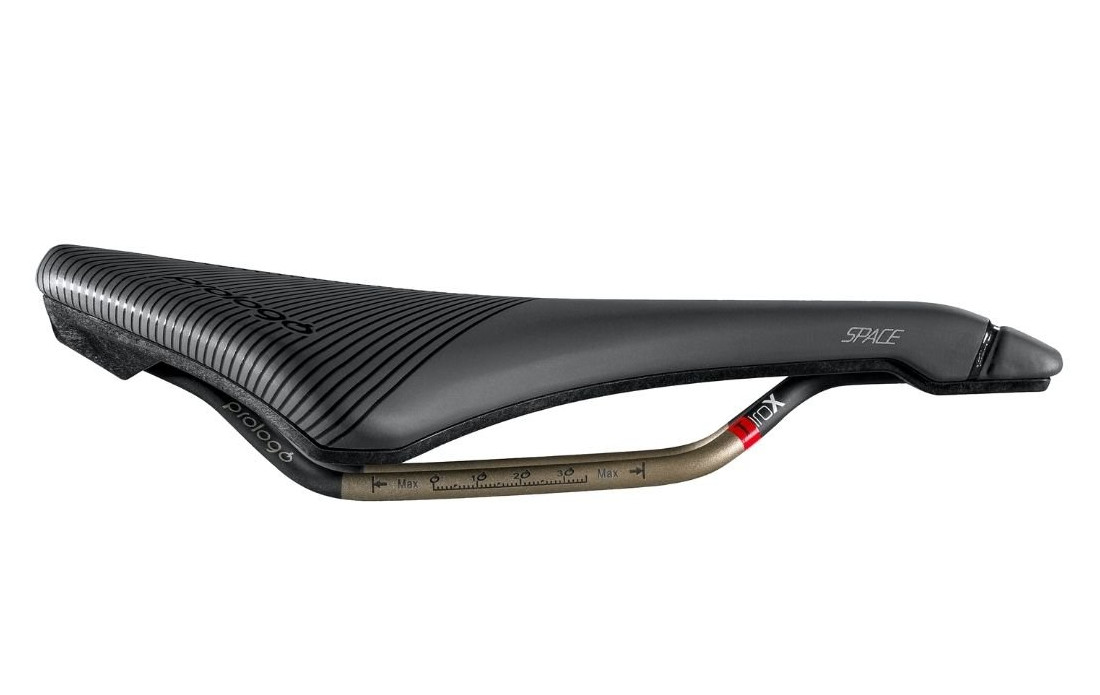 Selle vélo Prologo Dimension Space Tirox 153 mm Anthra/Noir