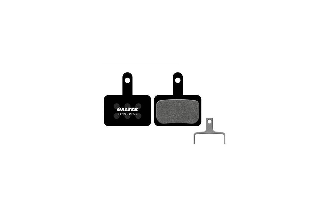Plaquettes de frein Galfer Noires compatibles Shimano Type B01S