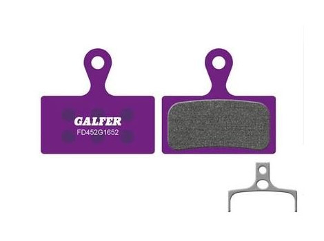 Plaquettes de Frein Galfer Violet E-Bike - Compatible Shimano XT XTR SLX
