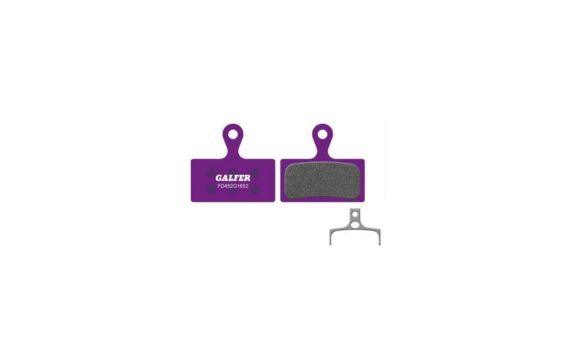 Plaquettes de Frein Galfer Violet E-Bike - Compatible Shimano XT XTR SLX