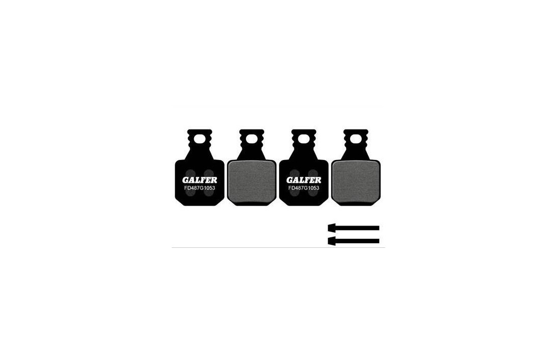 Plaquettes de frein Galfer Noires compatibles Magura MT5 MT7