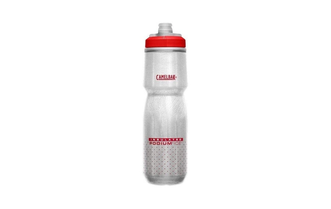 Bidon isotherme Camelbak Podium Ice Gris/Rouge 600 mL 2021