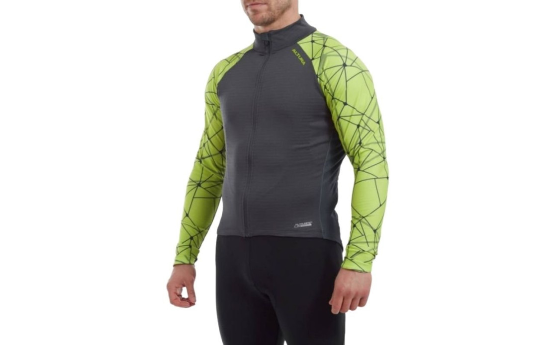 Maillot manches longues ALTURA Icon Bleu/Jaune 2021
