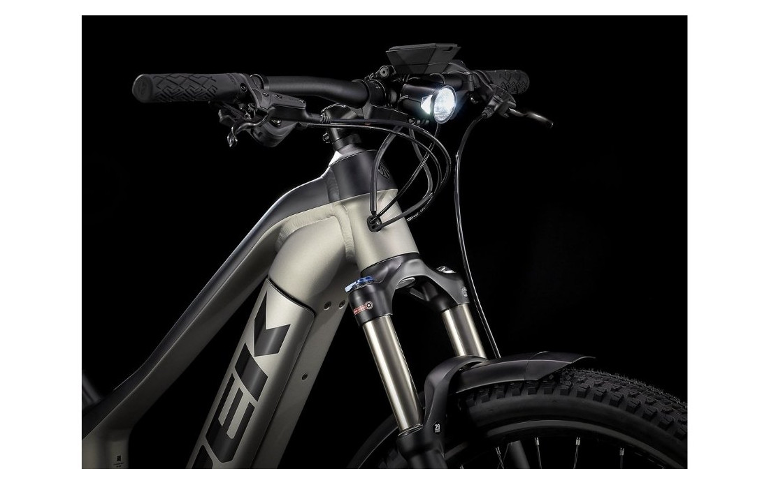 VTT électrique Trek Powerfly FS 4 équipé Gris - 2021