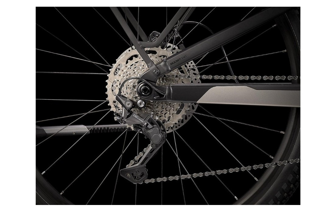 VTT électrique Trek Powerfly FS 4 équipé Gris - 2021