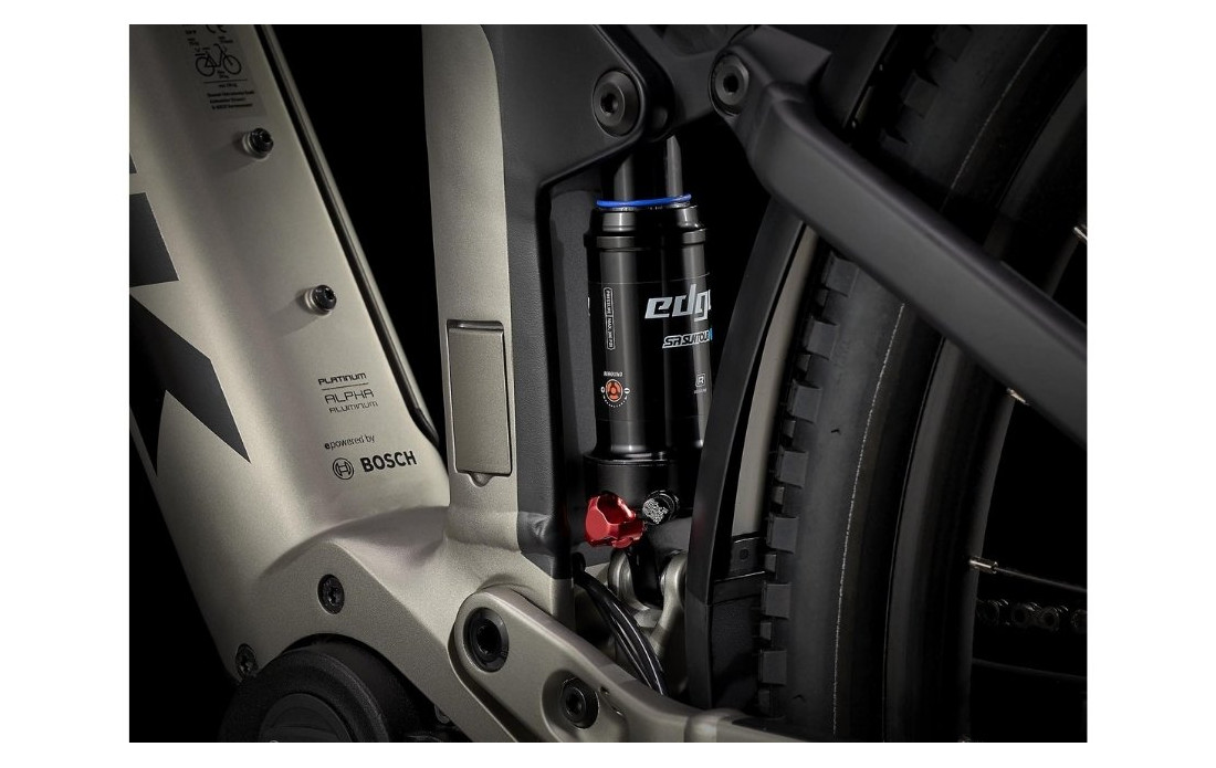 VTT électrique Trek Powerfly FS 4 équipé Gris - 2021
