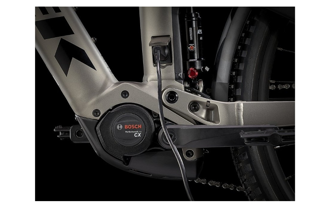 VTT électrique Trek Powerfly FS 4 équipé Gris - 2021