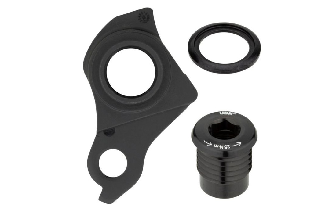 Patte de dérailleur UDH Universelle Aluminium Noir