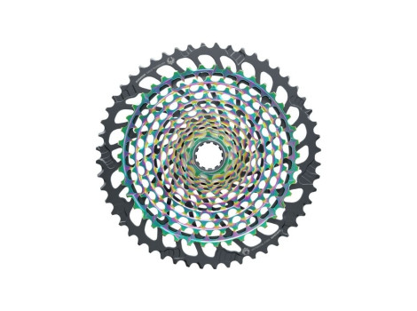 Cassette VTT SRAM XX1 XG-1299 Eagle Rainbow Lunar 12 vitesse 10-52