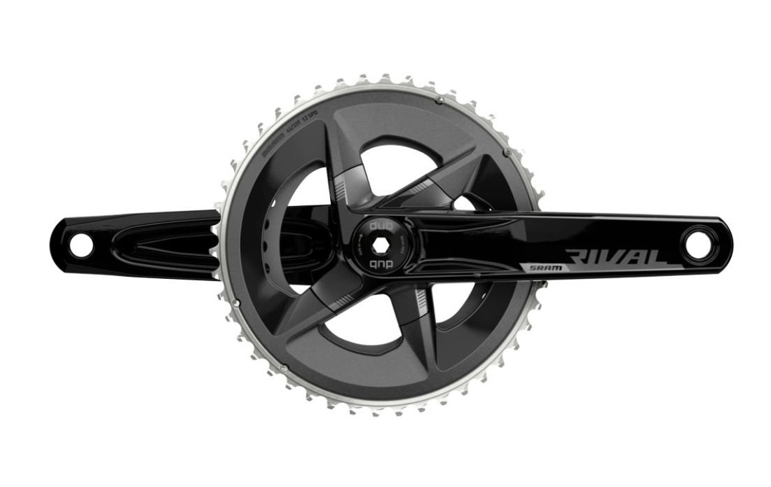Pédalier SRAM Rival 12 vitesses D1 DUB 46-33 dents (sans boîtier) / manivelle 172.5 mm