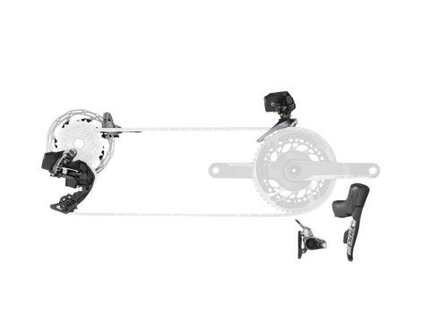 Groupe SRAM Red ETap AXS 2x12 vitesses