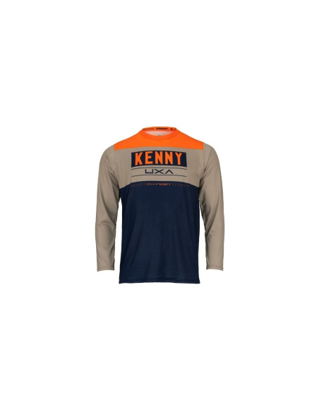 Maillot manches longues KENNY Charger Navy/Orange