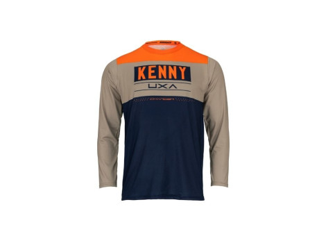 Maillot manches longues KENNY Charger Navy/Orange