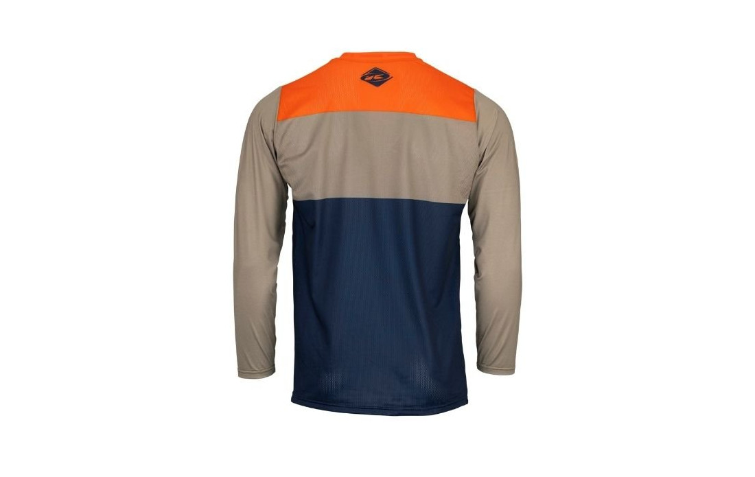 Maillot manches longues KENNY Charger Navy/Orange