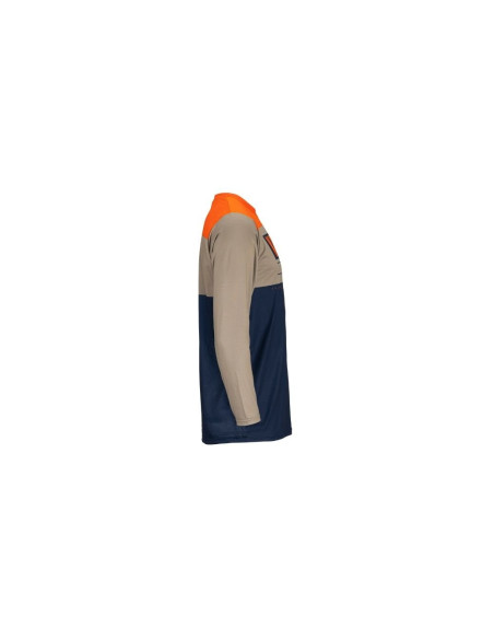 Maillot manches longues KENNY Charger Navy/Orange