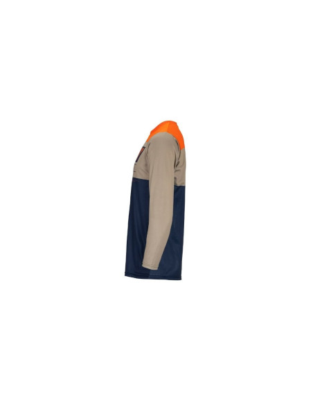 Maillot manches longues KENNY Charger Navy/Orange