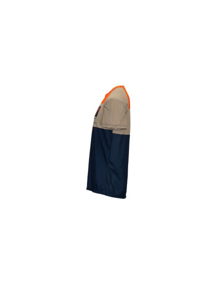 Maillot manches courtes KENNY Charger Navy/Orange
