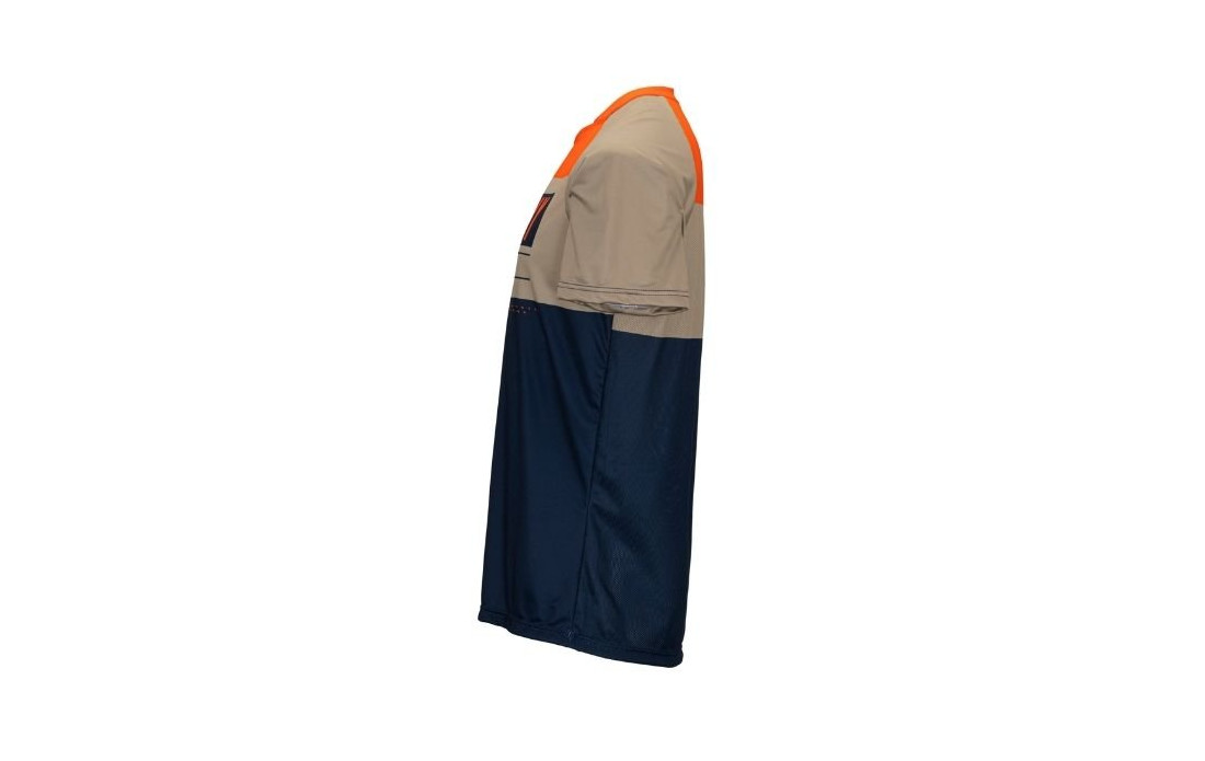 Maillot manches courtes KENNY Charger Navy/Orange