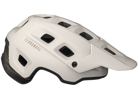 Casque VTT MET Terranova MIPS Blanc/Bronze