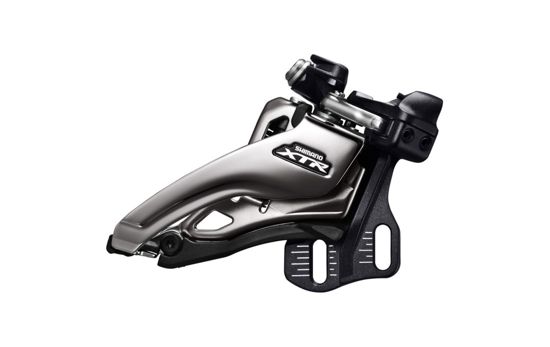 Dérailleur avant Shimano XTR FD-M9020 Type E Tirage Lat Double Gris