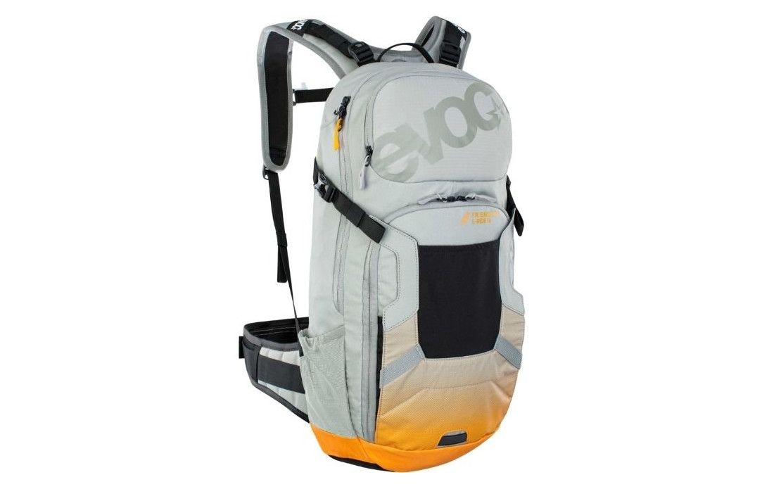 Sac EVOC FR Enduro E-Ride 16  Poche Baddder 2L Gris/Orange