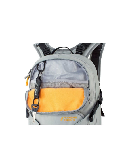 Sac EVOC FR Enduro E-Ride 16  Poche Baddder 2L Gris/Orange